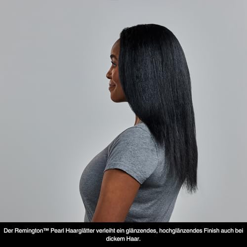 Remington Glätteisen S9501 - Hochwertige Keramikbeschichtung mit echten Perlen für gleichmäßige Wärmeverteilung - 150-23