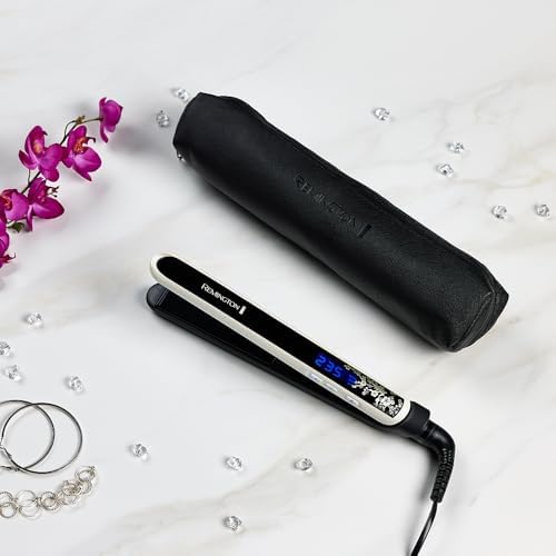 Remington Glätteisen S9501 - Hochwertige Keramikbeschichtung mit echten Perlen für gleichmäßige Wärmeverteilung - 150-23