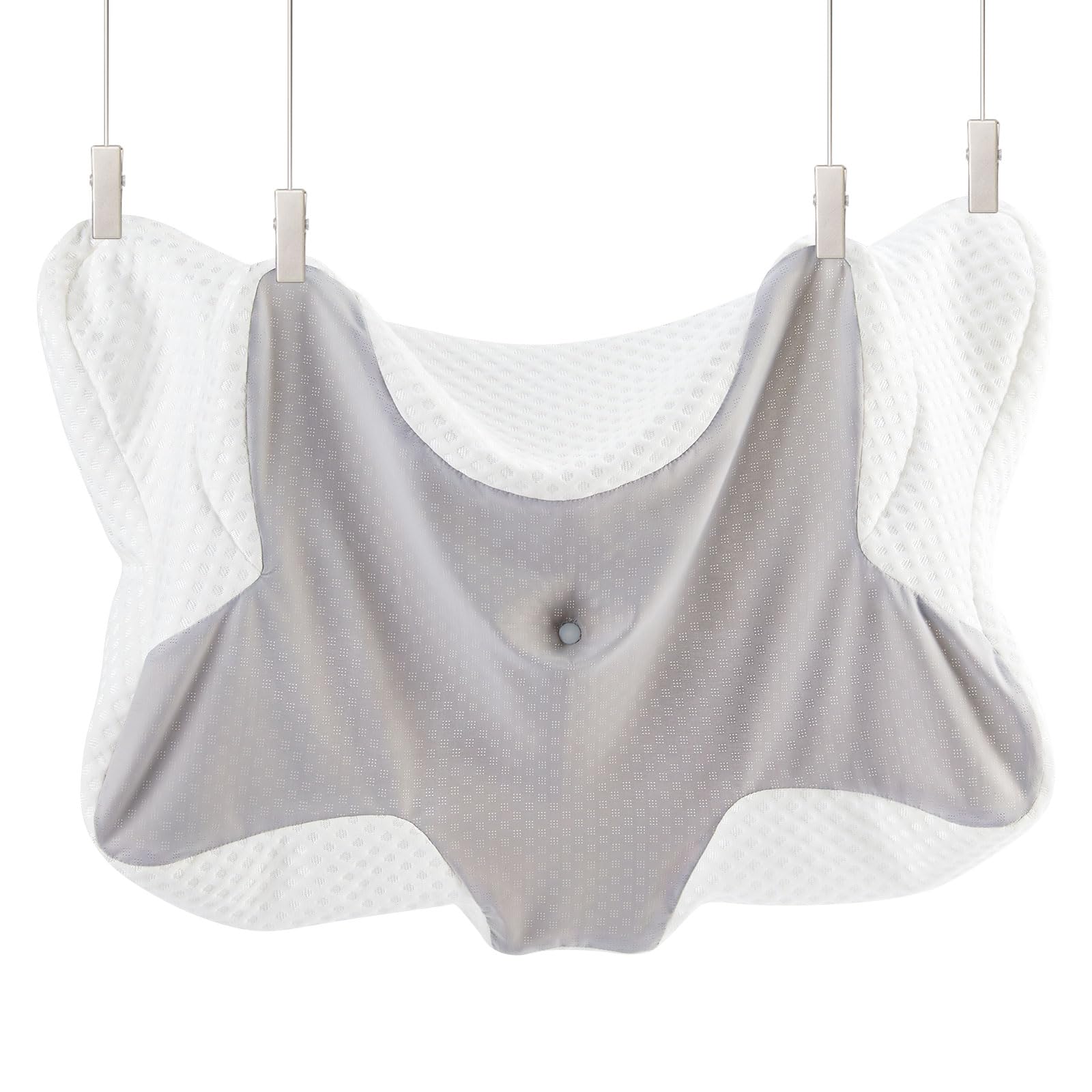 DONAMA Bequemer Kissenbezug für Nackenstützkissen KH1067 – Atmungsaktiv, ideal für Schläfer, 66x37x13CM, Schlafkomfort v